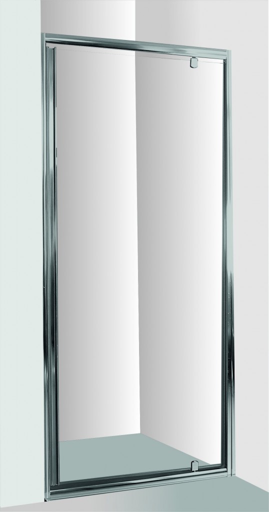 HOPA - Sprchové dvere do niky SMART - alarm - Farba rámu zásteny - Hliník chróm, Rozmer A - 100, Smer zatváranie - Univerzálny Ľavé / Pravé, Výplň - Číre bezpečnostné sklo - 6 mm O