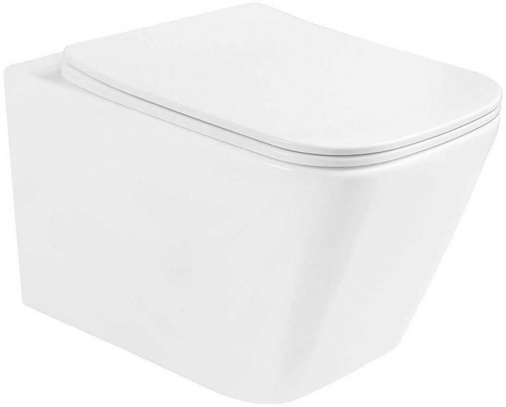 MEXEN - Teo Závesná WC misa bez sedátka, biela 3385XX00