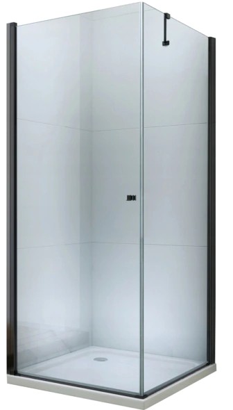 MEXEN/S - PRETORIA sprchovací kút 80x120, transparent, čierna 852-080-120-70-00