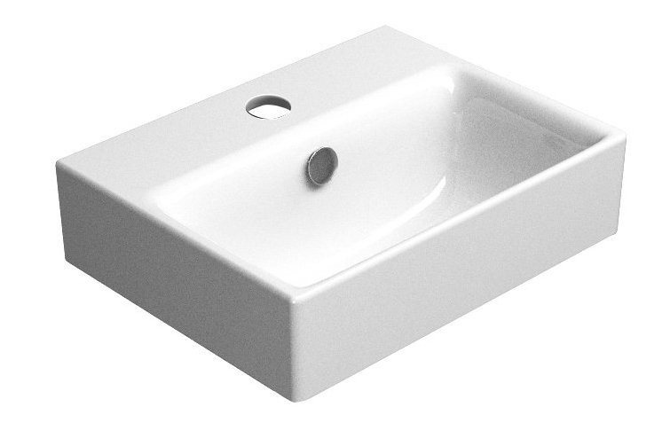 GSI - SAND keramické umývadlo 40x32 cm, biela ExtraGlaze 9084111