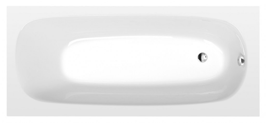 POLYSAN - EBRO obdĺžniková vaňa 170x75x39cm, biela 26711