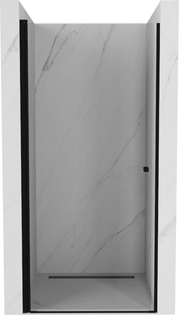MEXEN - Pretória sprchové dvere krídlové 100, transparent, čierna 852-100-000-70-00