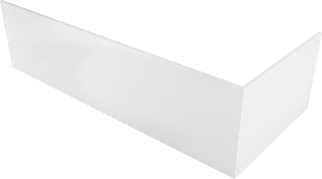 MEXEN/S - Uni kryt pre obdĺžnikovú vaňu 180x80 cm, biela 55099-18080
