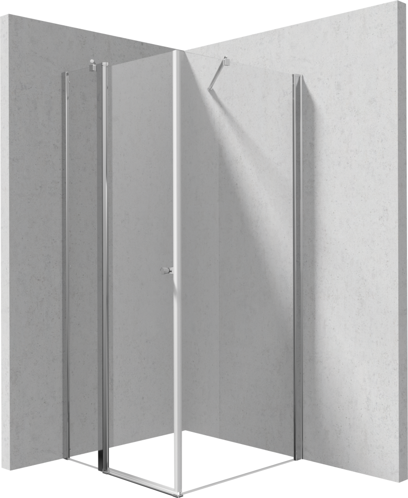 DEANTE/S - Sprchovací kút pevná stena 110, výklopné dvere 100 KTSU043P+KTS_031P KERRIA/0337