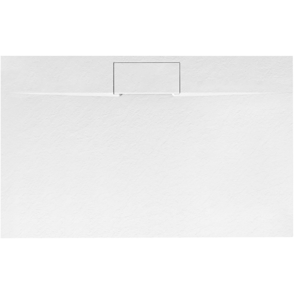 REA - Sprchová vanička Bazalt Long White 80x100 REA-K3320