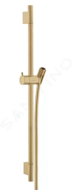 HANSGROHE - Unica\'S Sprchová tyč 650 mm so sprchovou hadicou, kefovaný bronz 28632140
