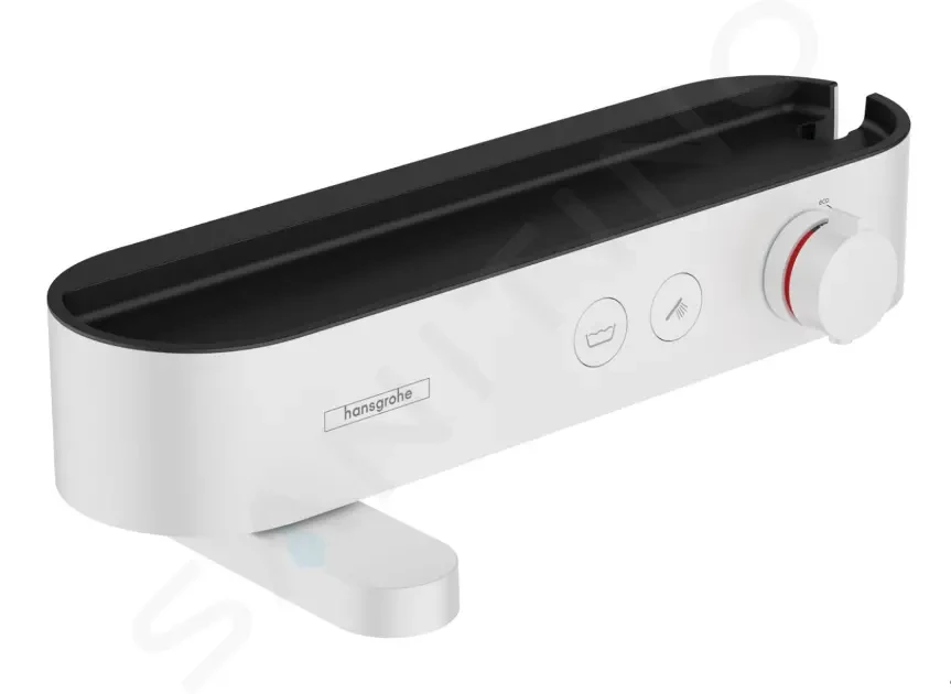 HANSGROHE - ShowerTablet Select Vaňová termostatická batéria, matná biela 24340700