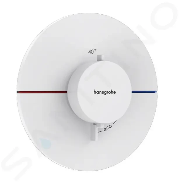 HANSGROHE - ShowerSelect Comfort Termostatická batéria pod omietku, matná biela 15559700
