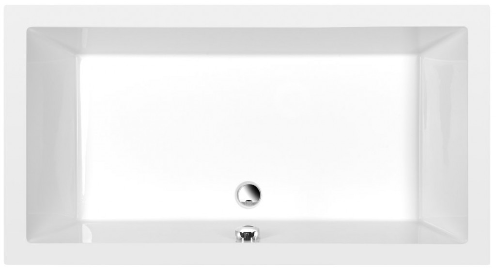 POLYSAN - DEEP hlboká sprchová vanička obdĺžnik 140x75x26cm, biela 72947