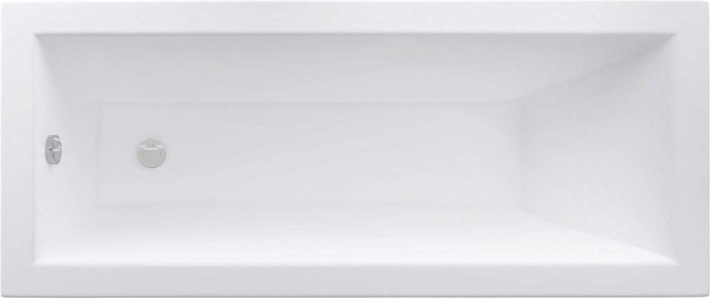 MEXEN - Cubik obdĺžniková vaňa 120 x 70 cm, biela 55031207000