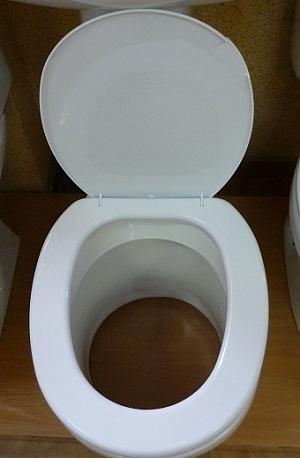 LaVilla - WC misa na latrínu vč.sedátka pre suché WC stojace klozet latríny (latrín)