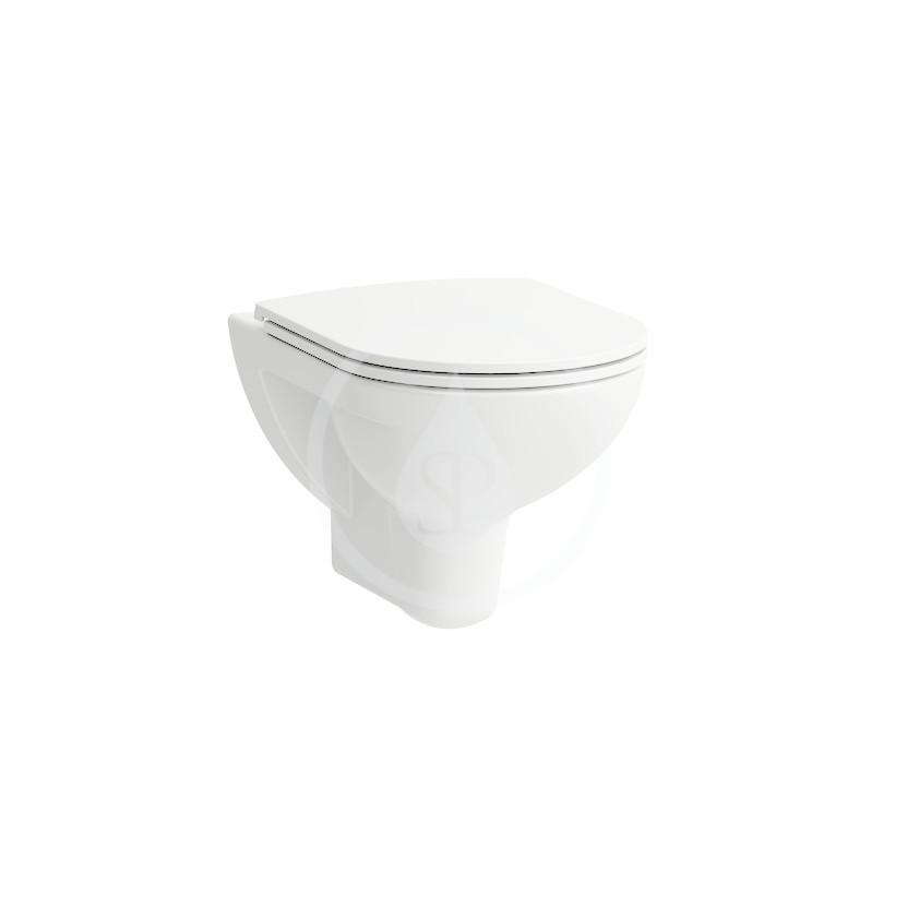 Laufen - Pro WC doska Slim, odnímateľná, SoftClose, duroplast, biela (H8989660000001)