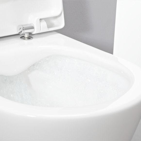 Laufen - Pro Závesné WC, 530x360 mm, rimless, s LCC, biela (H8209644000001)