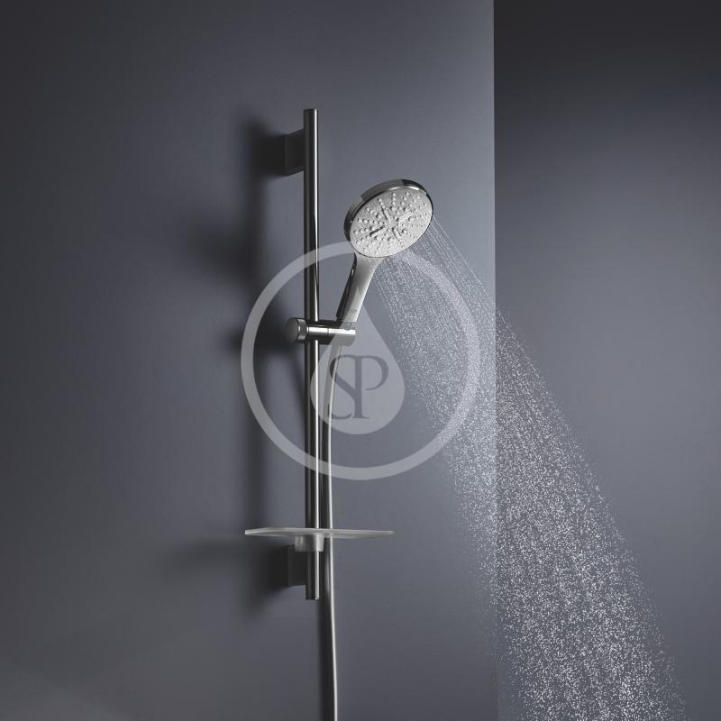 GROHE - Rainshower SmartActive Súprava sprchovej hlavice 130, 3 prúdy, tyče 600 mm a hadice, chróm (26546000)