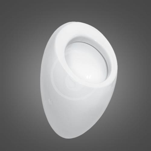 Laufen - Il Bagno Alessi One Odsávací urinál, 290 mm x 325 mm, biela – štandardné vyhotovenie, s LCC (H8409754000001)