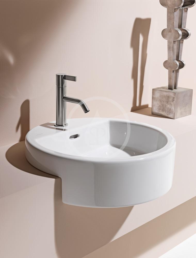 Laufen - Living Polozápustné umývadlo, 460 mm x 460 mm, biela – bez otvoru na batériu (H8134310001091)