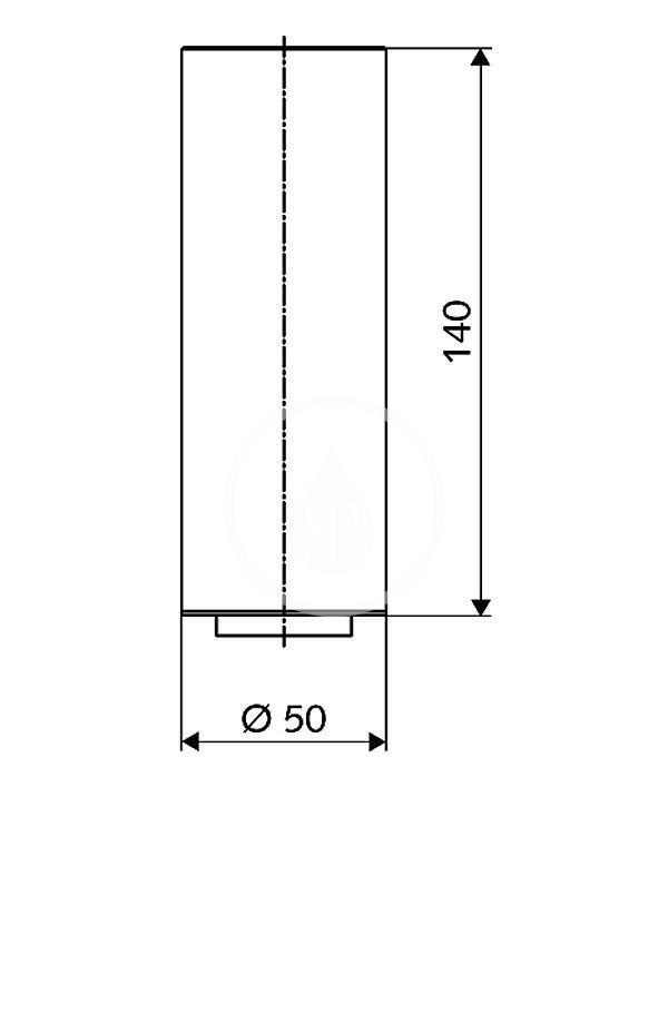 SCHELL - Celis E Predlžovací nadstavec na umývadlovú batériu, chróm (012710699)