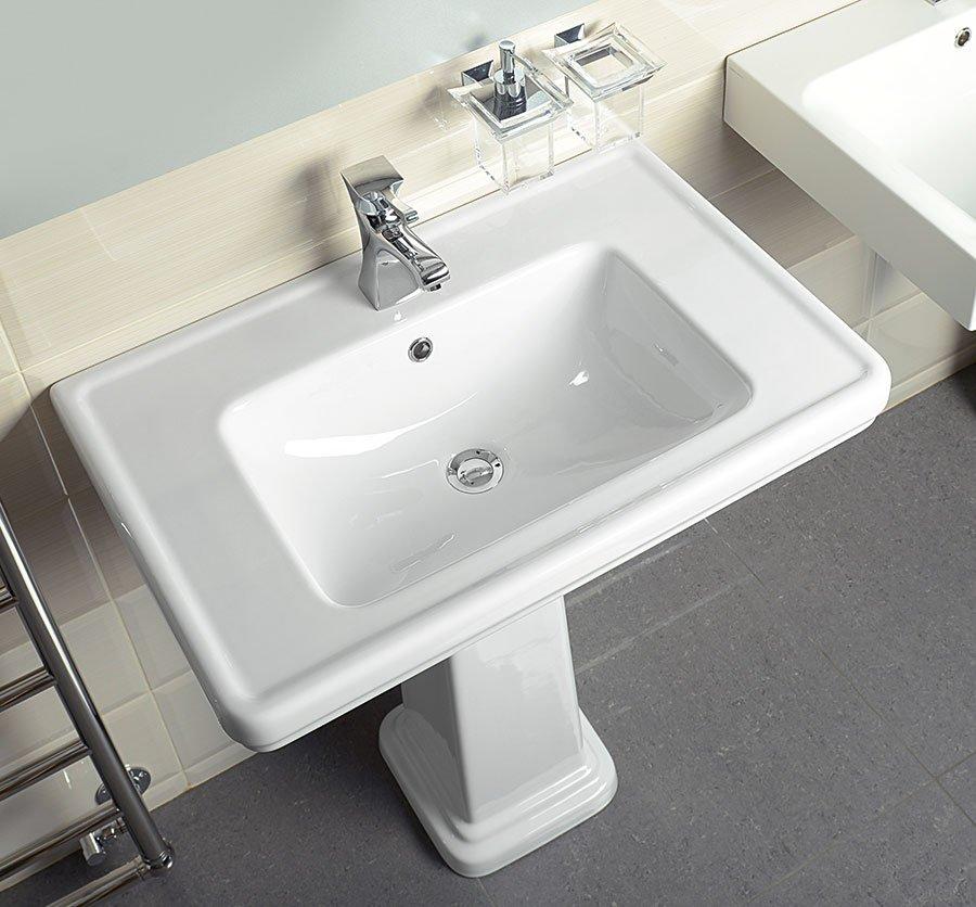 GSI - CLASSIC keramické umývadlo 90x50 cm, biela ExtraGlaze (8788111)