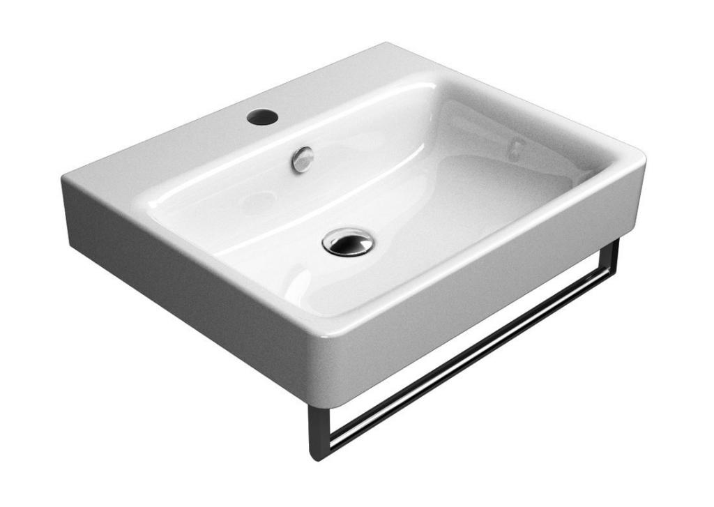 GSI - SAND keramické umývadlo 60x50 cm, biela ExtraGlaze (9031111)