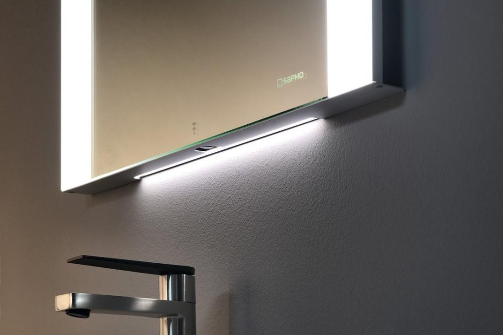SAPHO - DURANGO zrkadlo s LED osvetlením 1000x700mm, bezdotykový sensor (DG100)