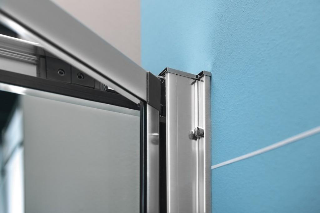 POLYSAN - EASY LINE sprchové dvere skladacie 1000mm, číre sklo (EL1910)