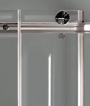 Aquatek - TEKNO R14 Chróm Luxusné sprchová zástena obdĺžniková 100x80cm, sklo 8mm, výška 195 cm, varianta pravá (TEKNOR14-102)
