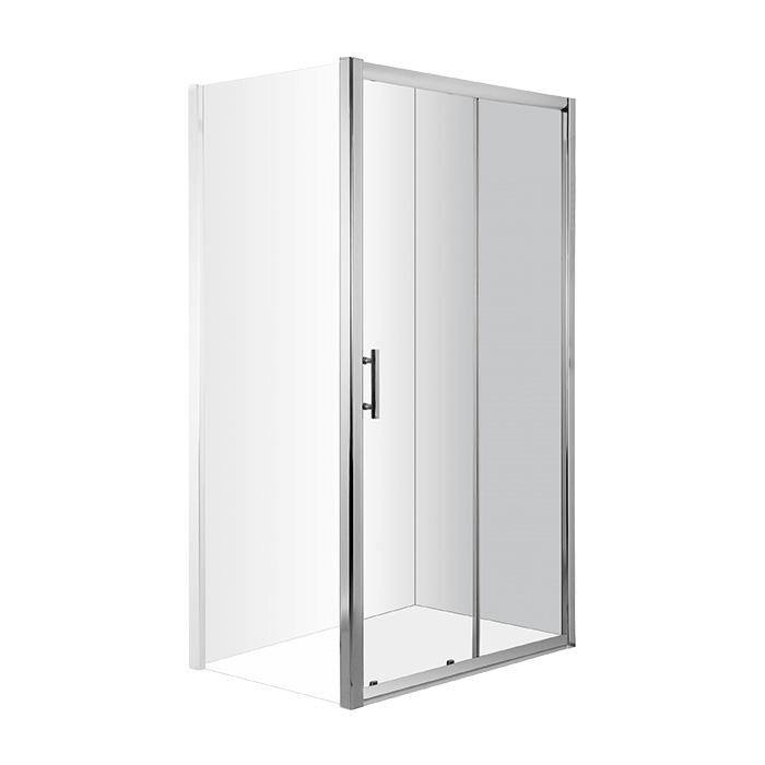 A-Interiéry - Sprchové dvere do niky Calgary 010P (100x200 cm | Transparent) calgary_010p