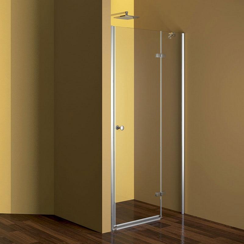 MEREO - Sprchové dvere, Fantasy, 80x190cm, chróm ALU, sklo Point, pravé prevedenie CK10112PE