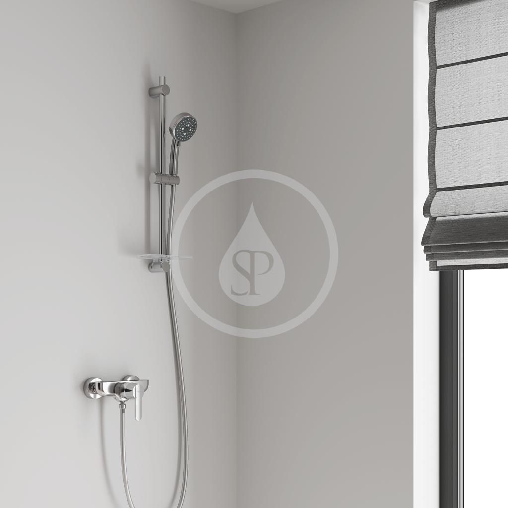 GROHE - Vitalio Comfort Set sprchovej hlavice, 3 prúdy, tyče a hadice, chróm (26097000)