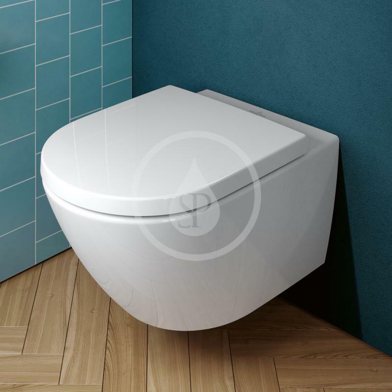 VILLEROY & BOCH - Subway 3.0 Závesné WC, TwistFlush, alpská biela (4670T001)