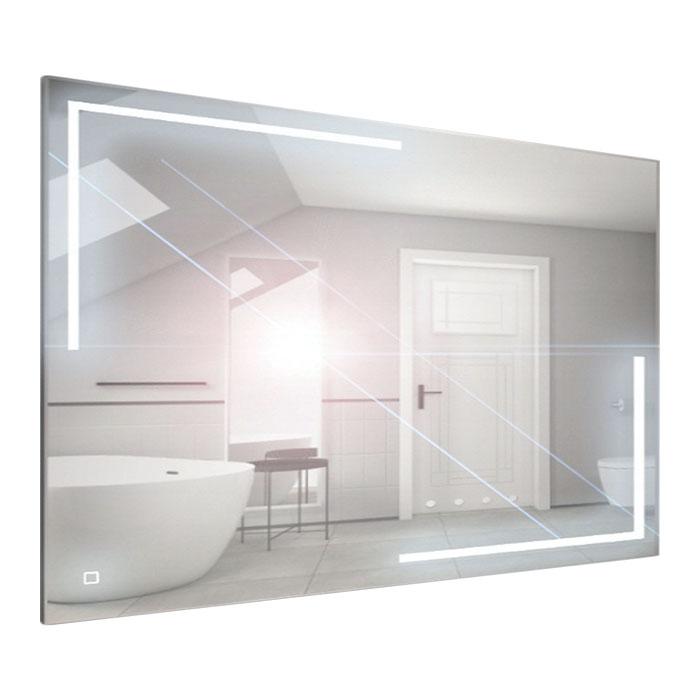 Zrkadlo závesné s pieskovaným motívom a LED osvetlením Nika LED 3/120 | A-Interiéry nika ľad 3-120