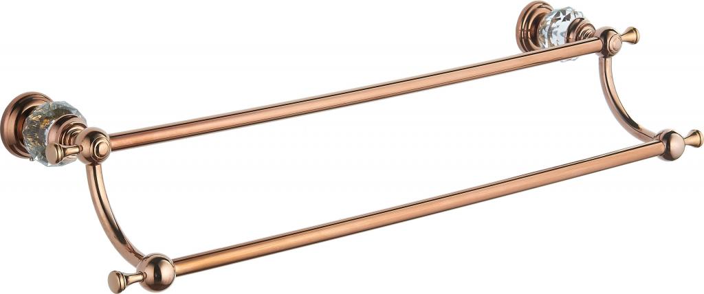 MEXEN - Estela dual držiak uterákov ružové zlato 7011525-60