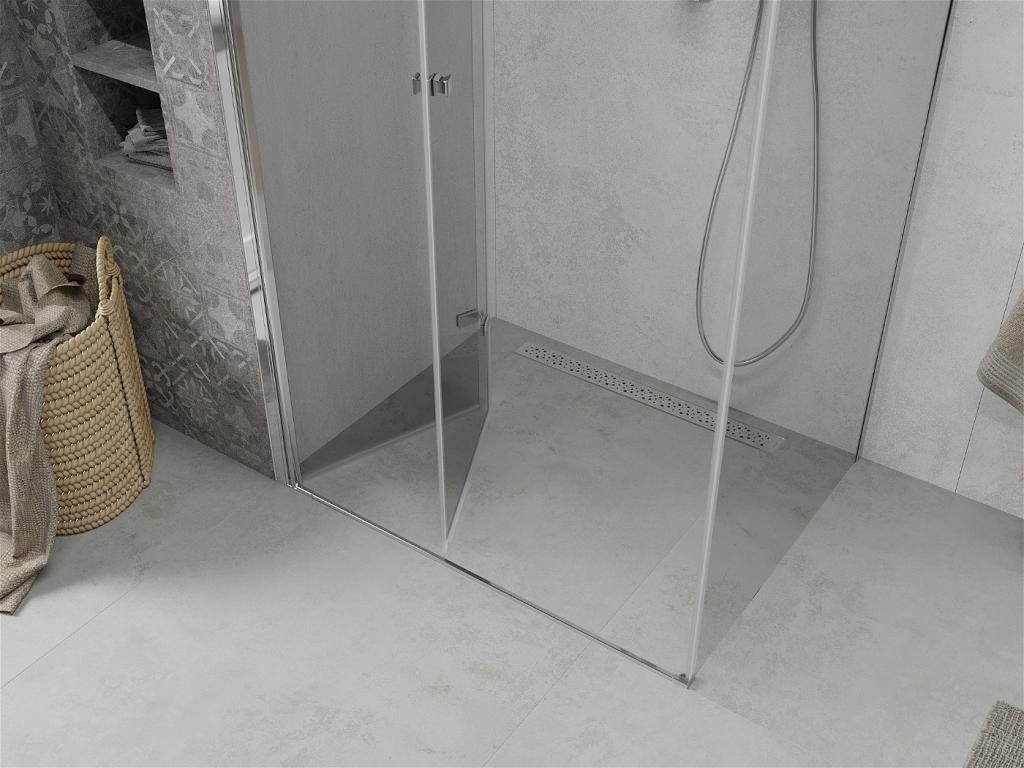 MEXEN/S - LIMA sprchovací kút 95x110cm, transparent, chróm (856-095-110-01-00)