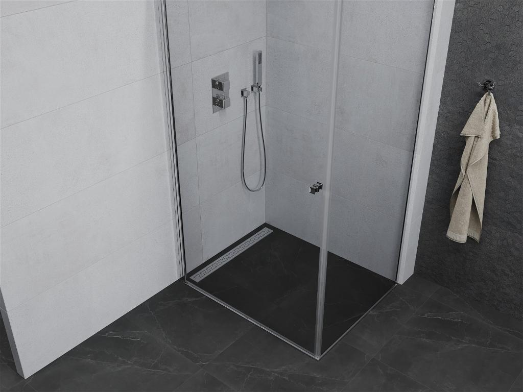 MEXEN/S - PRETORIA sprchovací kút 75x120 cm, transparent, chróm (852-075-120-01-00)