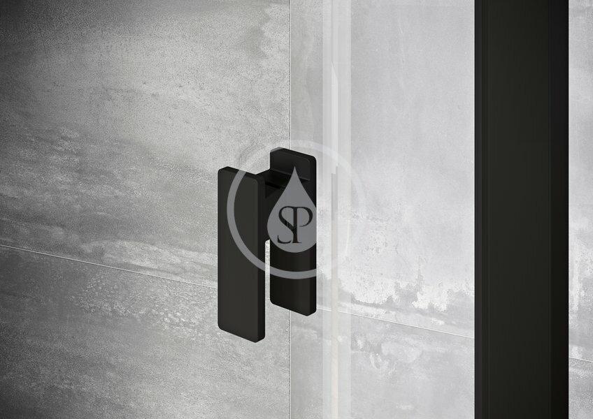 RAVAK - Nexty Sprchové dvere pivotové 1000 mm, čierna/číre sklo (03OA0300Z1)