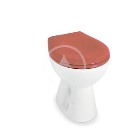 KOLO - Nova Pro Junior WC sedadlo, antibakteriálne, duroplast, červená (60119000)