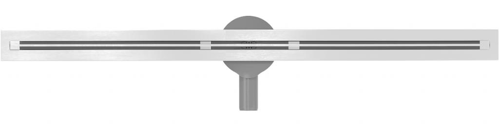 MEXEN - Flat 360° Super Slim podlahový žľab otočný 80 cm, chróm (1051080)