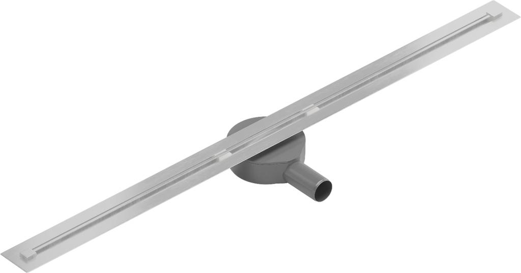 MEXEN - Flat 360° Super Slim podlahový žľab otočný 80 cm, chróm (1051080)