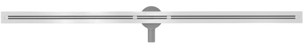 MEXEN - Flat 360° Super Slim podlahový žľab 150 cm, chróm (1051150)