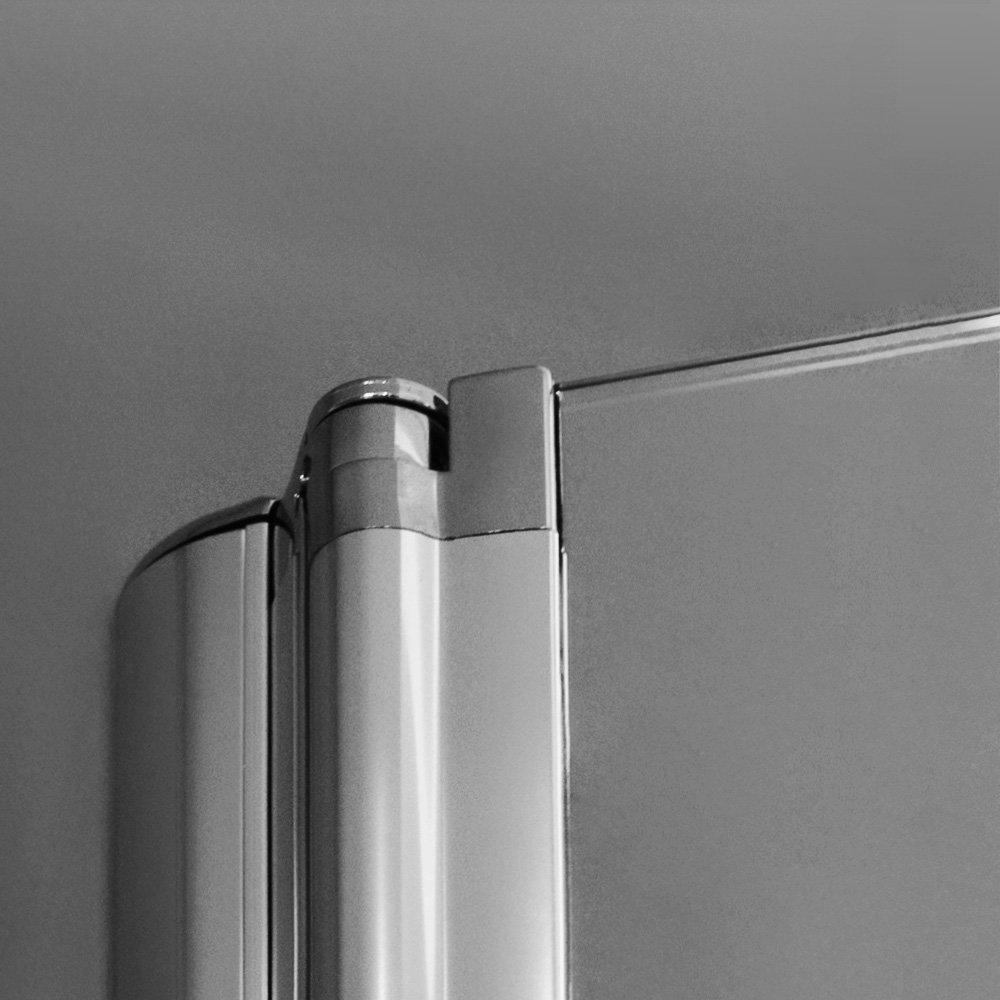 Aquatek - Glass B7 100 CHROM Sprchové dvere do niky 97 - 101 cm (GlassB7100)