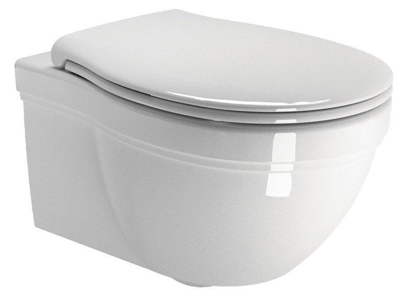GSI - CLASSIC závesná WC misa, 37x55 cm, biela ExtraGlaze 871211