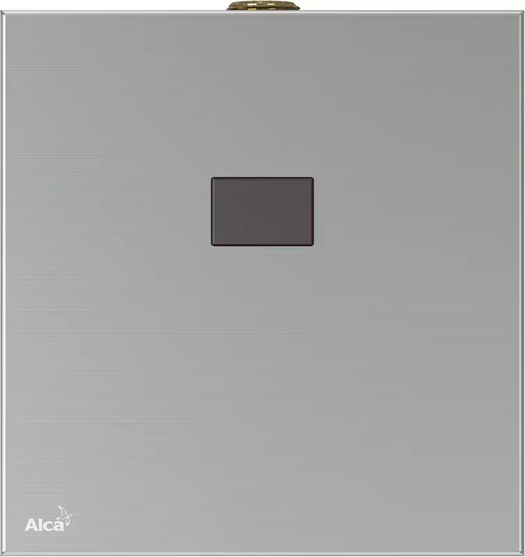 Alcadrain Automatický splachovač pisoáru, kov, 6 V (napájení z baterie) ASP4-KB ASP4-KB