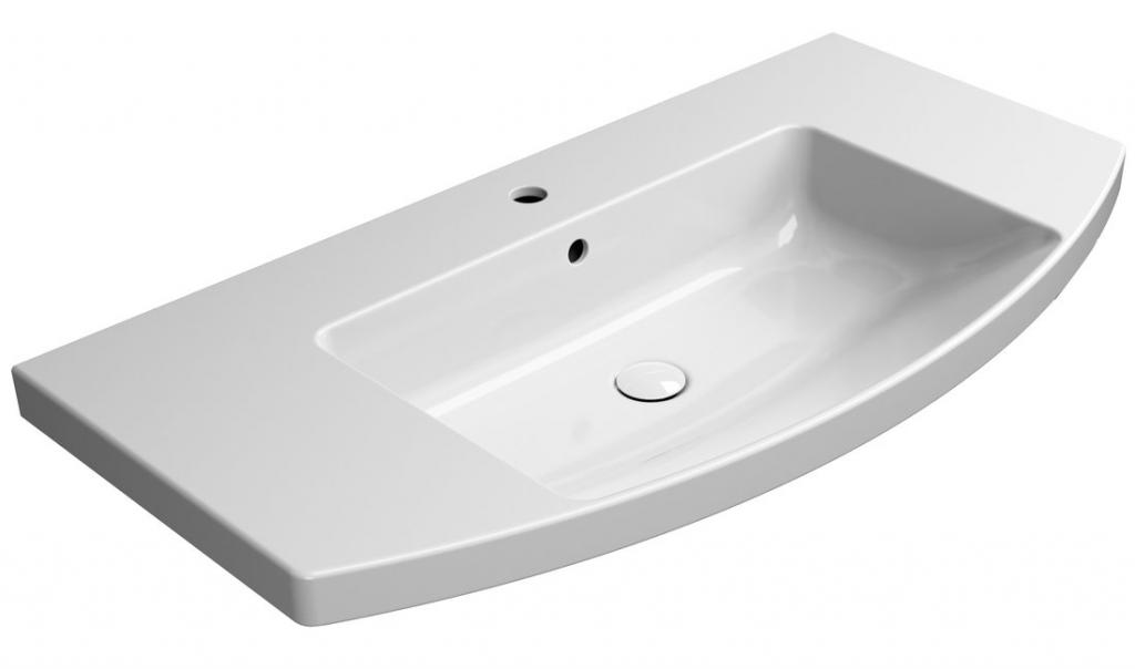 GSI - NORM keramické umývadlo oblé 100x52 cm, biela ExtraGlaze 8643111