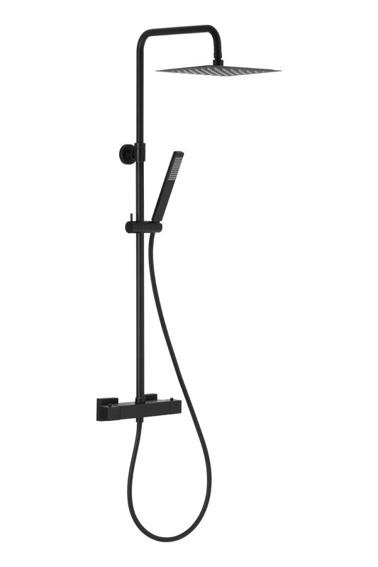 KFA - LOGON PREMIUM termostatický sprchový set, čierna (5746-920-81)