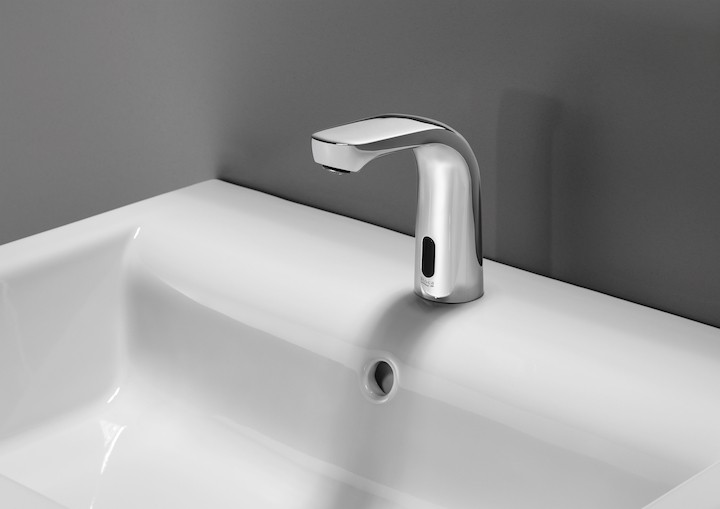 ROCA Elektronická umývadlová batéria bez automatickej zátky