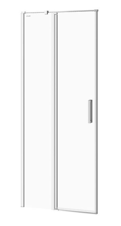 CERSANIT - Kyvné dvere s pevným poľom MODUO 80x195, ľavé, číre sklo S162-003