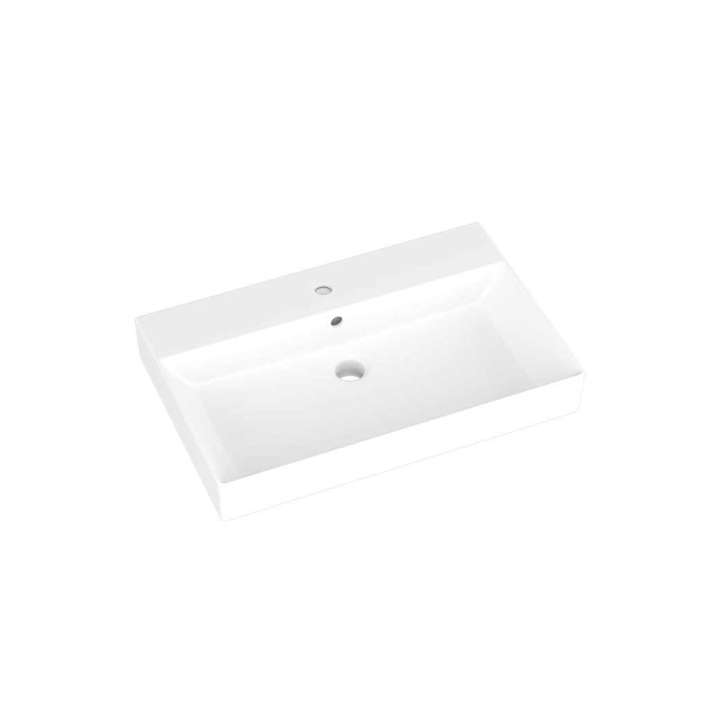 E-shop Dreja - Keramické umývadlo Myjoys Glance 85 - biele 002848