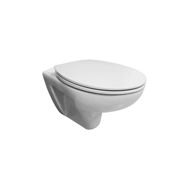 MEREO - WC závesné WC so soft close sedadlom CSS114S VSD72