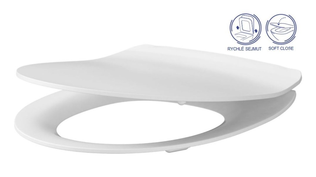 CERSANIT - WC SEDENIE MODUO/ DELFI SLIM DUR Softclose EO K98-0138