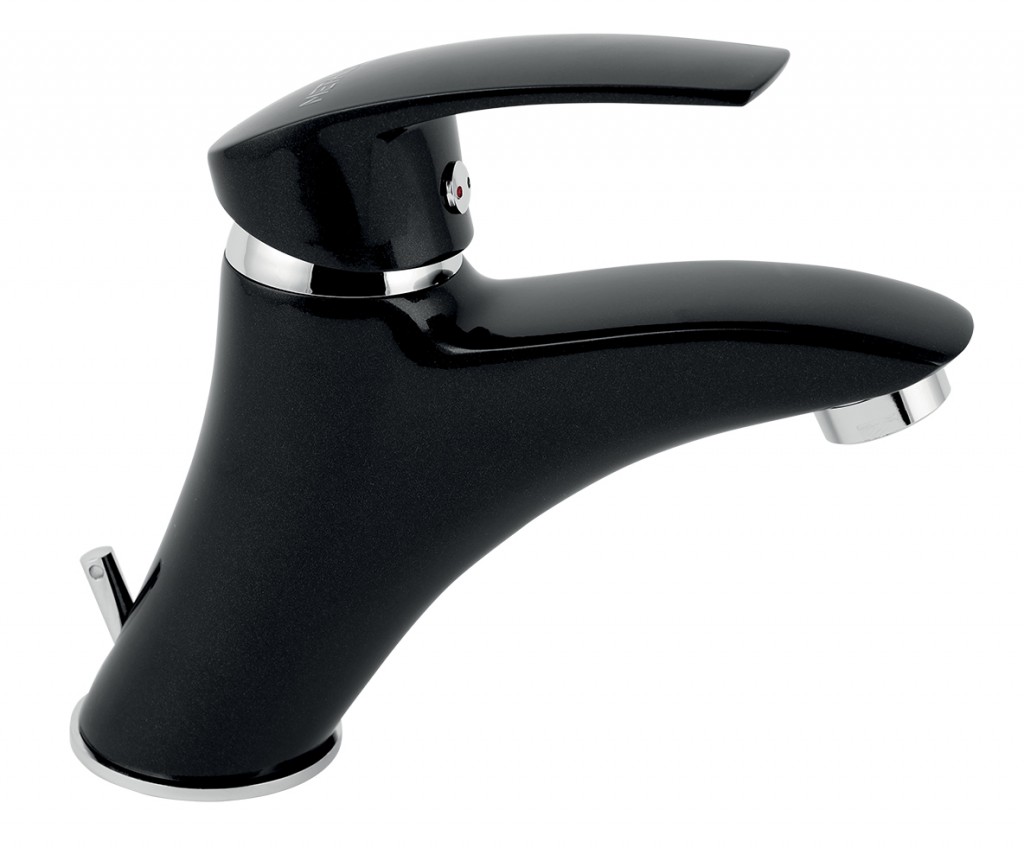 NOVASERVIS - Umývadlová batéria bez výpusťi Metalia 57 EBONY 57002/1,63